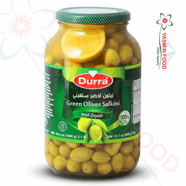 Grüne Oliven (Salqini) Durra -1400g